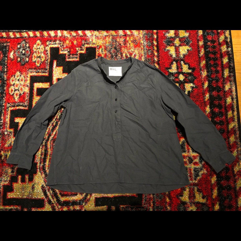 👚 Margaret Howell collared shirt 👚